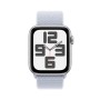 Watch SE (silber, Aluminium, 44 mm, Sport Loop blaue Wolke) (MXET3QF/A)