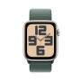 Watch SE (champagner, Aluminium, 44 mm, Sport Loop seegrn, Cellular) (MXGV3QF/A)