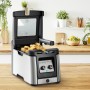 Tefal Clear Duo FR600D Singolo 0,65 L Indipendente 2000 W Friggitrice Nero, Acciaio inox