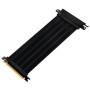 PCIe-x16-Riser-Flachbandkabel RC03 (schwarz, fr das Gehuse PIO) (SST-RC03B-220)