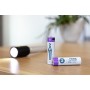 Li-Ion Akku Mignon AA Typ 2.000 (min. 1.800 mAh), 4er-Pack (wei/violett, 4x AA (Mignon), USB-C Ladeport) (1312-0036)