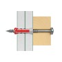 Dbel DUOPOWER 8x40 S PH LD (hellgrau/rot, 50 Stck, mit Schraube) (535464)