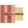 Dbel DUOPOWER 6x30 S A2 K (hellgrau/rot, 4 Stck, mit Schraube) (535475)