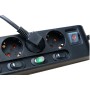 Brennenstuhl 1153110116 prolunghe e multiple 2 m 6 presa(e) AC Interno Nero