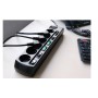 Brennenstuhl 1153110116 prolunghe e multiple 2 m 6 presa(e) AC Interno Nero