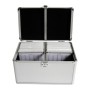 CD/DVD Koffer 200-fach (silber, Retail) (BOX75)