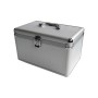 CD/DVD Koffer 200-fach (silber, Retail) (BOX75)