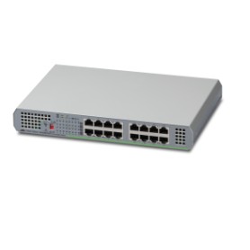 Allied Telesis AT-GS910/16 Non gestito Gigabit Ethernet (10/100/1000) Grigio (AT-GS910/16-50)