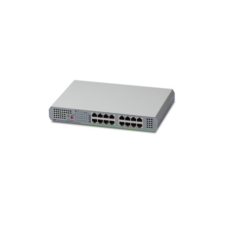 Allied Telesis AT-GS910/16 Non gestito Gigabit Ethernet (10/100/1000) Grigio (AT-GS910/16-50)