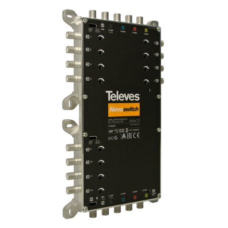 Televes MS512C multinterruttore satellitare 5 ingressi 12 uscite (714504)