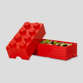 LEGO Storage Brick 8  (rot) (40041730)