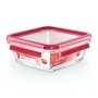 EMSA CLIP & CLOSE N10414 Quadrato Scatola 0,8 L Trasparente 1 pz (N1041400)