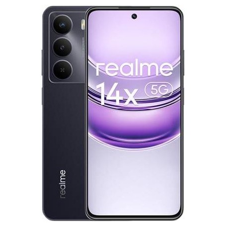 Realme 14X 5G Dual Sim 6GB RAM 128GB - Carbon Black (REALME_14X_128GB_BLACK)