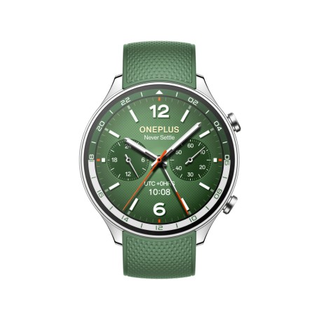 OnePlus Watch 2R 3,63 cm (1.43") AMOLED 46 mm Digitale 466 x 466 Pixel Touch screen Verde Wi-Fi GPS (satellitare) (OPWWE234)