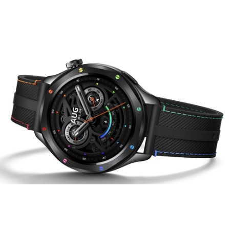 Xiaomi Watch S4 rainbow 3,63 cm (1.43") AMOLED Digitale 466 x 466 Pixel Touch screen Nero, Multi (BHR9199GL)