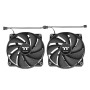Thermaltake CT200 Case per computer Ventilatore 20 cm Nero 1 pz (CL-F177-PL20BL-A)