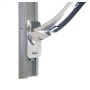 Ergotron MX Wall Mount LCD Arm 106,7 cm (42") Parete Alluminio (45-228-026)