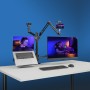 Hama 00004663 Supporti a parete per TV 81,3 cm (32") Scrivania Nero