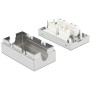 DeLOCK 86410 scatola di derivazione di rete Cat6a Metallico