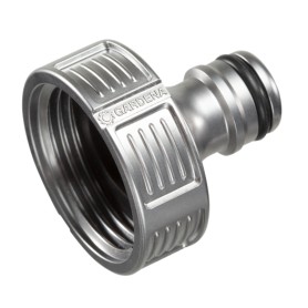 Gardena 18242-20 raccordo e adattatore per tubo Connettore per rubinetto Metallo Metallico 1 pz