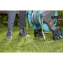 Gardena 18511-20 avvolgitubo da giardino Carrello avvolgitubo Manuale Nero, Blu, Acciaio inox
