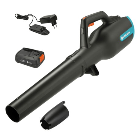 Gardena PowerJet 18V P4A soffiatore di foglie cordless Nero, Blu, Arancione 19 V Ioni di Litio (14890-20)