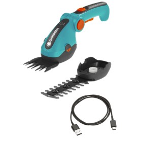 Gardena 9888-20 cesoia per erba cordless 8 cm 3,6 V Ioni di Litio Turchese (09888-20)