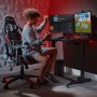 X Rocker 5126601 sedia per videogioco Poltrona per gaming Seduta imbottita Nero, Rosso