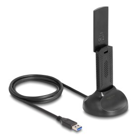 DeLOCK Adattatore USB WLAN Wi-Fi 6E Dual Band AX3000 (2 x 1201 + 574 Mbps) (12773)