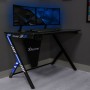 X Rocker 2020054 scrivania per computer Nero, Blu, Rosso