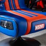 X Rocker 2021195 sedia per videogioco Sedia da gioco per console Seduta imbottita Blu, Rosso