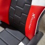 X Rocker 5120101 sedia per videogioco Poltrona per gaming Sedia tappezzata Nero, Rosso, Bianco