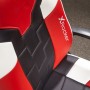 X Rocker 5120101 sedia per videogioco Poltrona per gaming Sedia tappezzata Nero, Rosso, Bianco