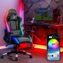 X Rocker 2023028 sedia per videogioco Sedia da gaming per PC Seduta imbottita Nero