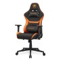 COUGAR Gaming Armor One V2 F Sedia per gaming universale Sedia imbottita tappezzata Nero, Arancione (CGR-A2F)