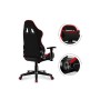Huzaro Ranger 6.0 Sedia per gaming universale Seduta a dondolo (culla) Nero, Rosso (HZ-Ranger 6.0 Red Mesh)