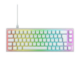 CHERRY K5V2 Compact tastiera Gaming USB QWERTZ Tedesco Bianco (CX-K5V2-RGB-CPT-TPWHITE-R-GER)