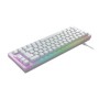 CHERRY K5V2 Compact tastiera Gaming USB QWERTZ Tedesco Bianco (CX-K5V2-RGB-CPT-TPWHITE-R-GER)