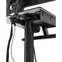 Ergotron WorkFit-C, Single HD Sit-Stand Workstation Nero, Grigio Carrello multimediale (24-216-085)