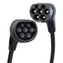 go-e CH-10-07-8 cavo di ricarica per veicoli elettrici Nero Type 2 3 7,5 m
