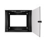 LogiLink W12C55B rack 12U Da parete Nero