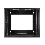 LogiLink W12C55B rack 12U Da parete Nero
