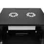 LogiLink W12C55B rack 12U Da parete Nero