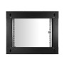 LogiLink W12C55B rack 12U Da parete Nero