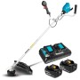 Makita DUR369APT2 decespugliatore e tagliabordi 1000 W CA/Batteria Nero, Blu, Grigio