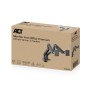 ACT AC8342 Supporti a parete per TV 81,3 cm (32") Scrivania Nero