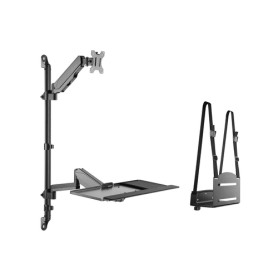 Equip Postazione di lavoro a parete con monitor singolo da 17“-32”. (650170)