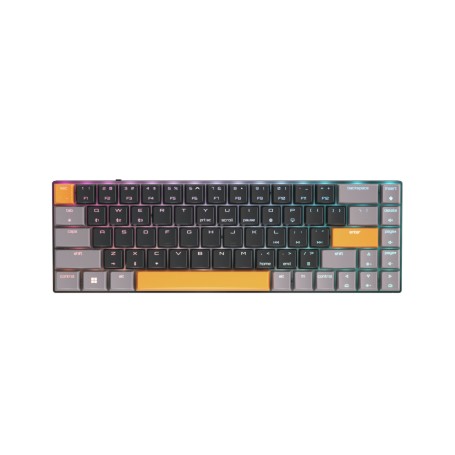 CHERRY MX-LP 2.1 Compact Wireless tastiera Gaming RF senza fili + Bluetooth QWERTY Inglese US Nero (G80-3860LVAUS-2)