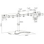 Equip 650123 supporto da tavolo per Tv a schermo piatto 81,3 cm (32") Nero (650123)