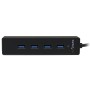 StarTech.com Hub portatile USB 3.0 SuperSpeed a 4 porte - Perno e concentratore per notebook o Ultrabook USB 3.0 co (ST4300PBU3)